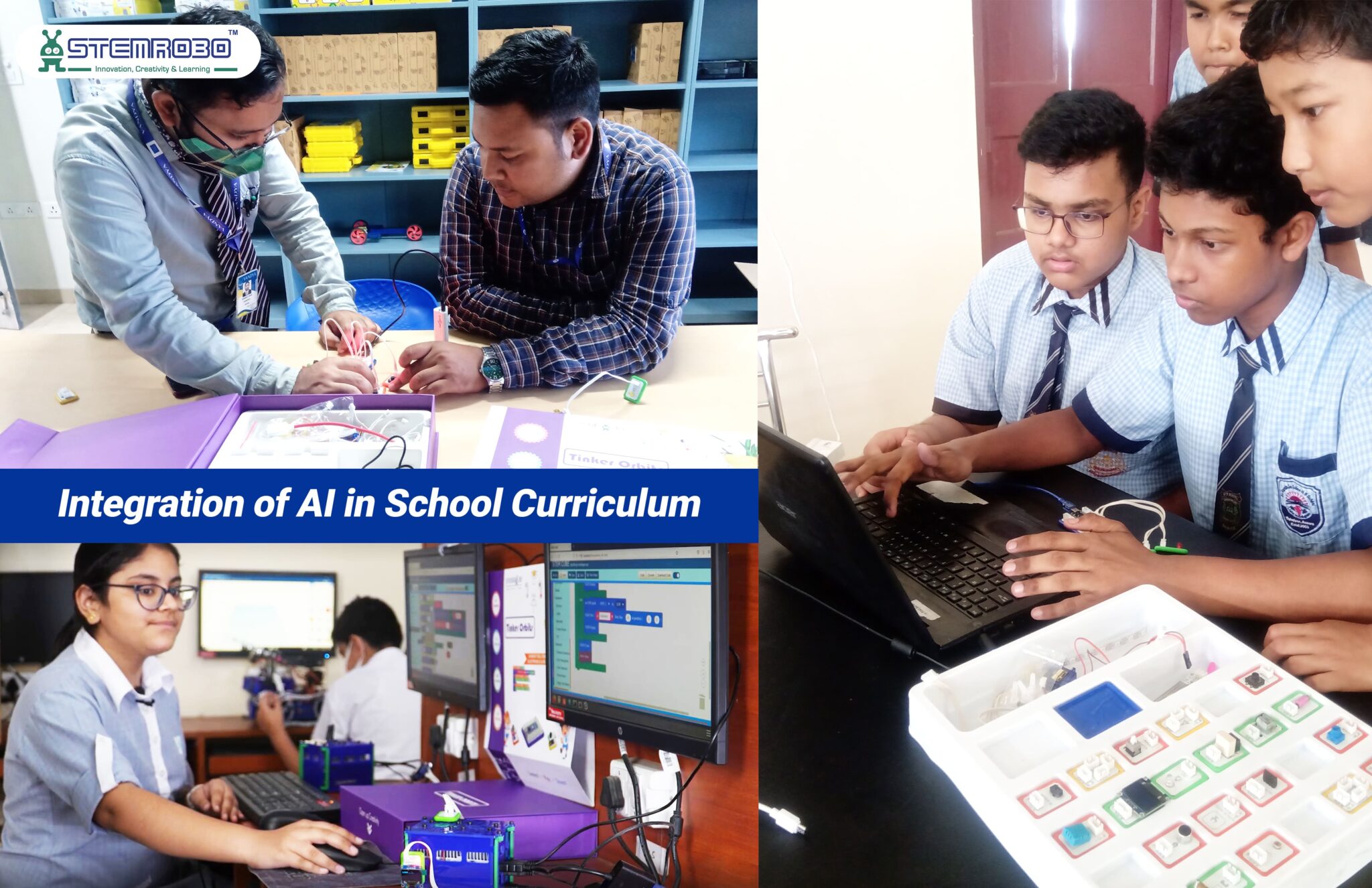 Integrating Robotics and AI into School Curriculum | Robotics and AI lab