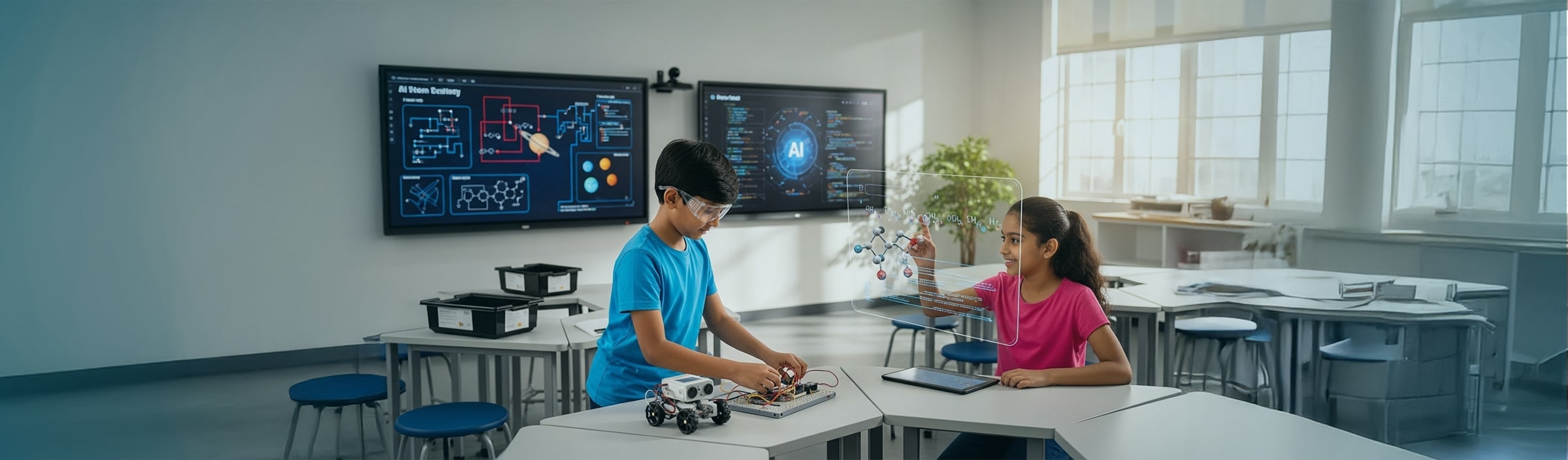 Future-Ready Classrooms: How STEM, AI & Robotics Are Redefining Education