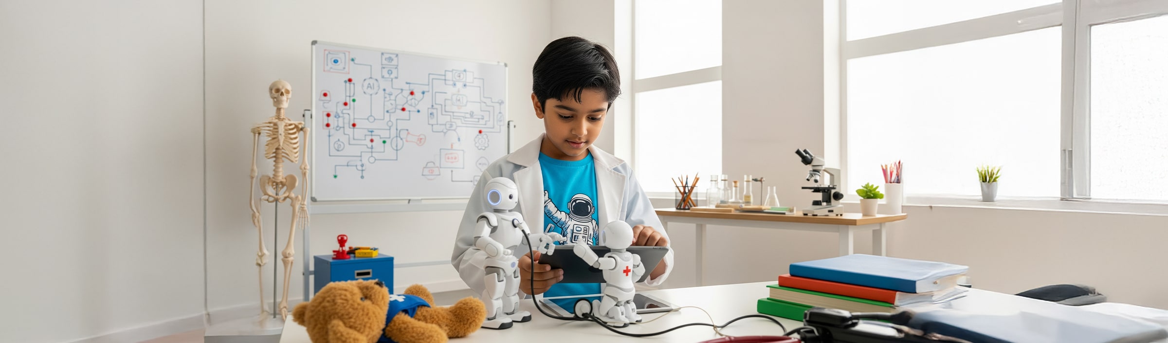 How Early Exposure to AI and Robotics Sparks a Passion for Medicine