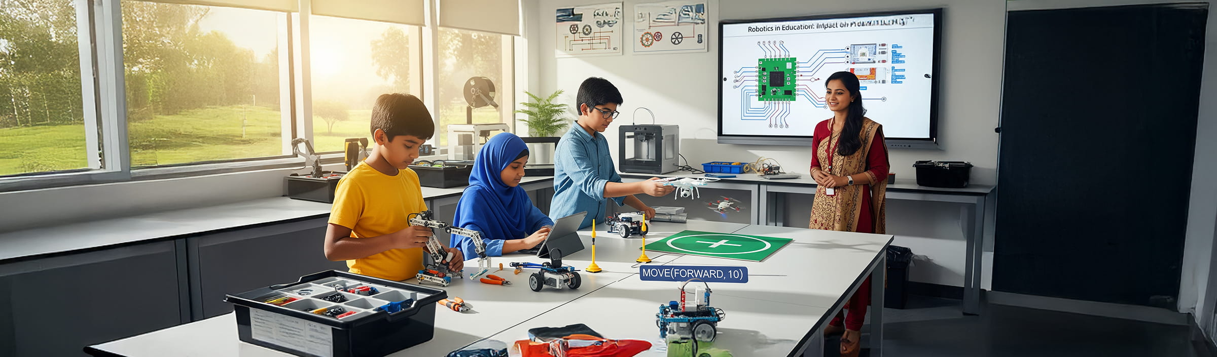 How Robotics Labs Are Transforming K-12 Education in India
