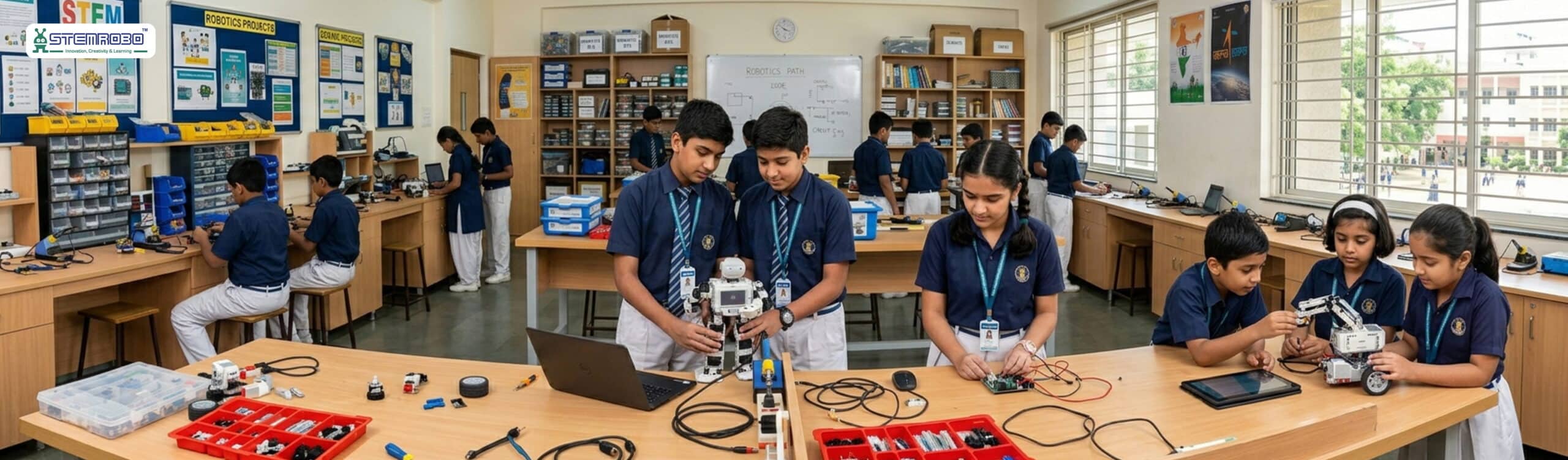Step-by-Step Guide to Setting Up a STEM and Robotics Lab in Schools